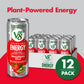 V8 +SPARKLING ENERGY Strawberry Kiwi Energy Drink  Made With Real Vegetable And Fruit Juices  11.5 FL OZ Can (Pack Of 12)