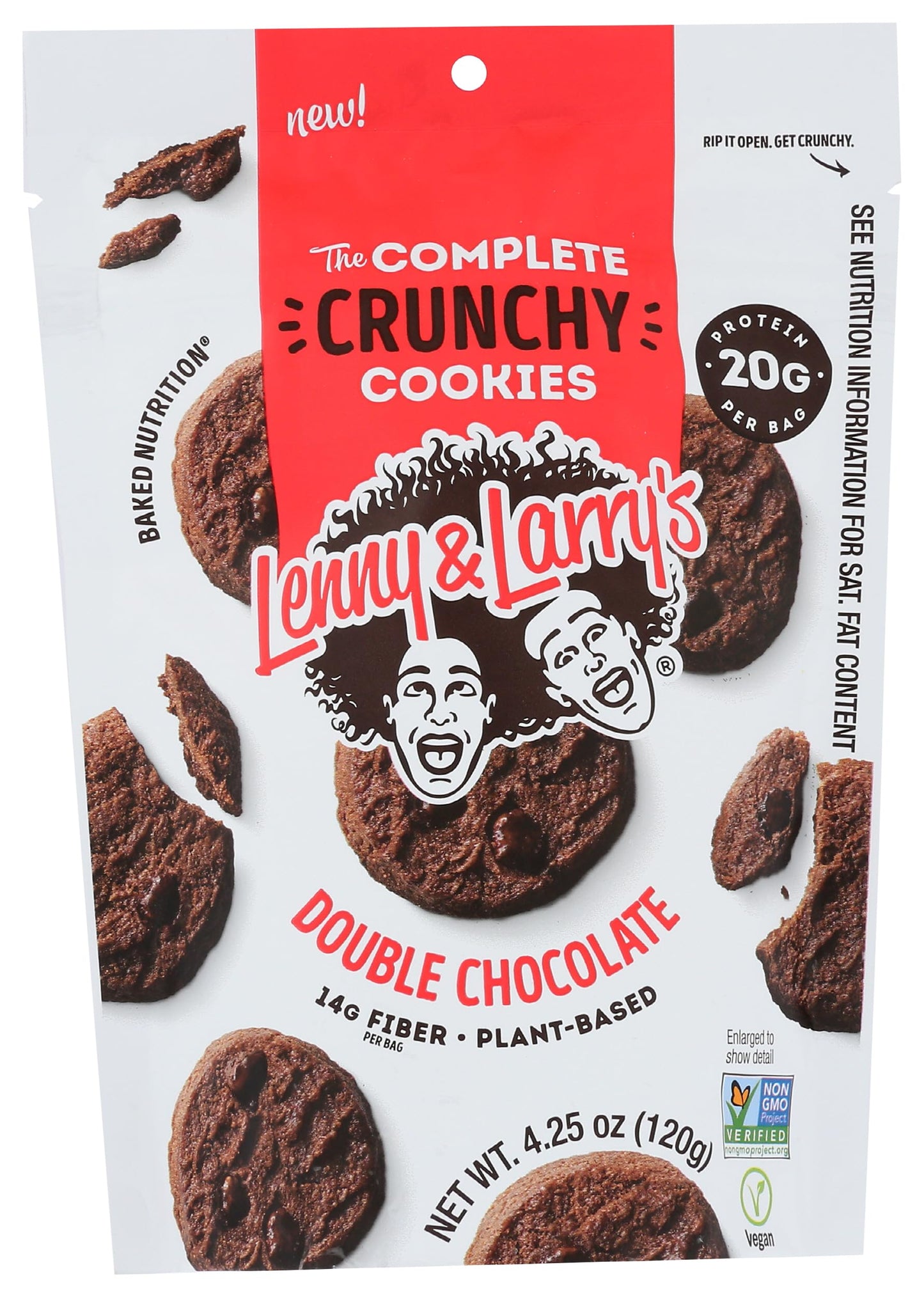 LENNY & LARRYS The complete crunchy Double chocolate cookies 4.25 OZ