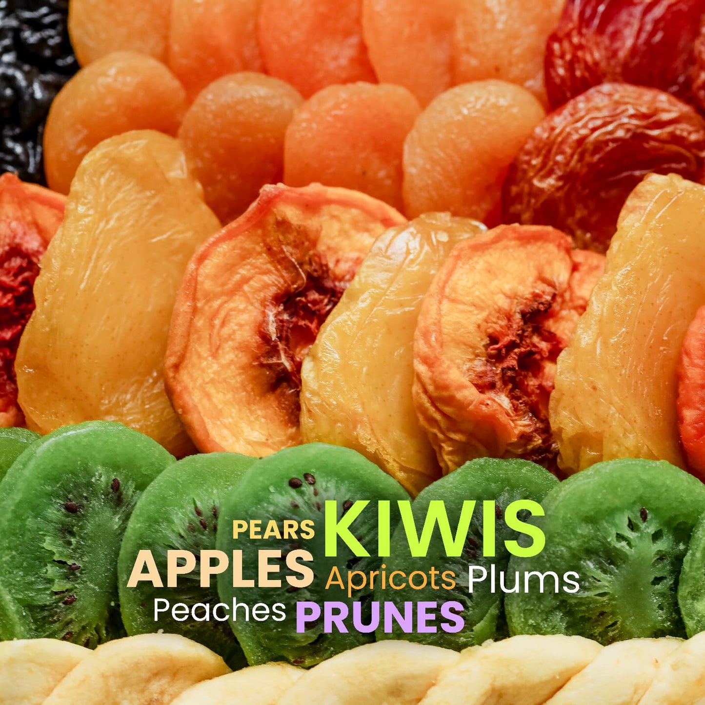 Dried Fruit Birthday Gift Box, Gift Basket Assortment | Apple, Mango, Apricot And More | Great For Snacks, Healthy Gifts, Parties, Corporate, Sympathy, Holidays, Men, Women, Families | Bonnie And Pop