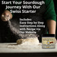 Generic 700 Year Old Swiss Sourdough Starter | 2 Ounce | Easy Instructions & Recipe Included