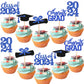 40 Pieces 2024Graduation Theme Paper Cupcake Decoration Flash Grade 2024Graduation Hat Certificate Paper Cupcake Selection 2024