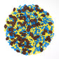 Mystic Sprinkles The Big Football Game Jimmy Mix 3Oz Bottle (Blue & Yellow Sprinkle Mix 3Oz)