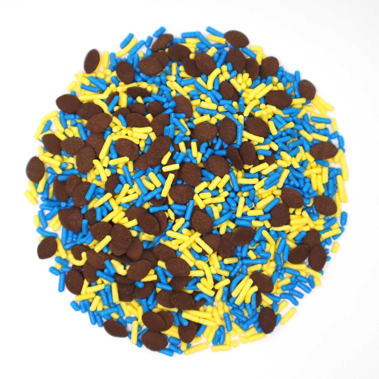 Mystic Sprinkles The Big Football Game Jimmy Mix 3Oz Bottle (Blue & Yellow Sprinkle Mix 3Oz)