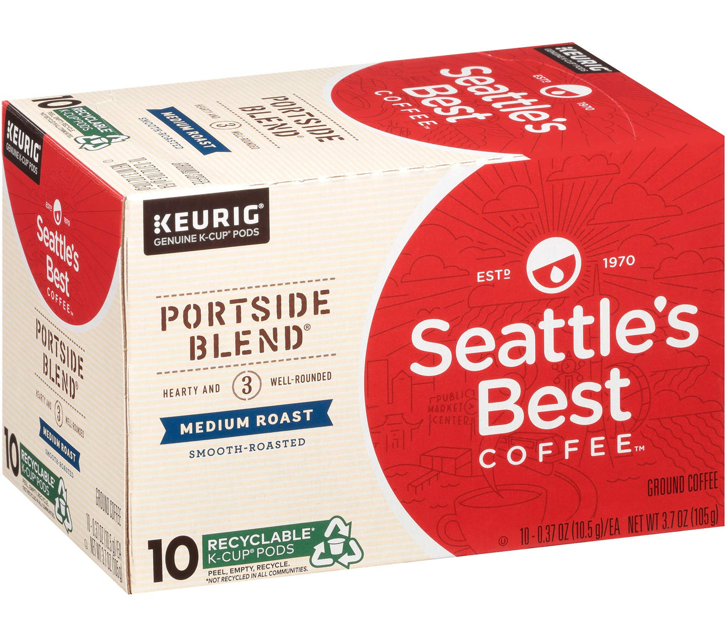 Seattle'S Best, Single Serve K-Cup Coffee, 3.5Oz Box (Pack Of 3) (Choose Flavors Below) (Signature Blend #3)