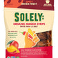 SOLELY - Organic Dried Mango Strips with Chili and Salt (2.8 oz Resealable Bags, Pack of 8) Real Fresh Fruit - Healthy Snacks fo