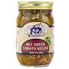 Amish Wedding Hot Green Tomato Relish 15 Ounces