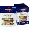 Swanson Garlic And Herbs White Chunk Fully Cooked Chicken, Ready To Eat, Simple On-The-Go Meals, 2.6 Oz Pouch (Case Of 12)