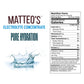 Matteos Electrolyte Drink Concentrate - Sugar-Free, Plain Flavor, 25.4 Fl Oz, Ideal for Workouts and Travel