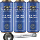 3 Pack - Ghirardelli - Sea Salt Caramel Flavored Sauce - 17 Oz Squeeze Bottle with Limited Edition Measuring Spoon