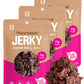 KPANTRY Korean Vegan Jerky – Chili Peppers & Garlic, Plant-Based, Non-GMO, Low-Fat Snack, 11g, Pack of 3, 1.41 oz Total