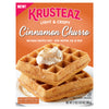 Krusteaz Light & Fluffy Cinnamon Churro Belgian Waffle Mix, Free of Artificial Flavors, Colors, or Perservatives, 21-ounce Boxes