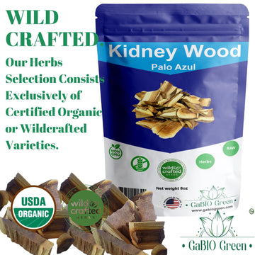 Kidney Wood Palo Azul Blue Stick Tea Teatox Non-Gmo, Gluten-Free Tea Bark Natural Kidney Cleanse Product From Mexico Palo Azul T