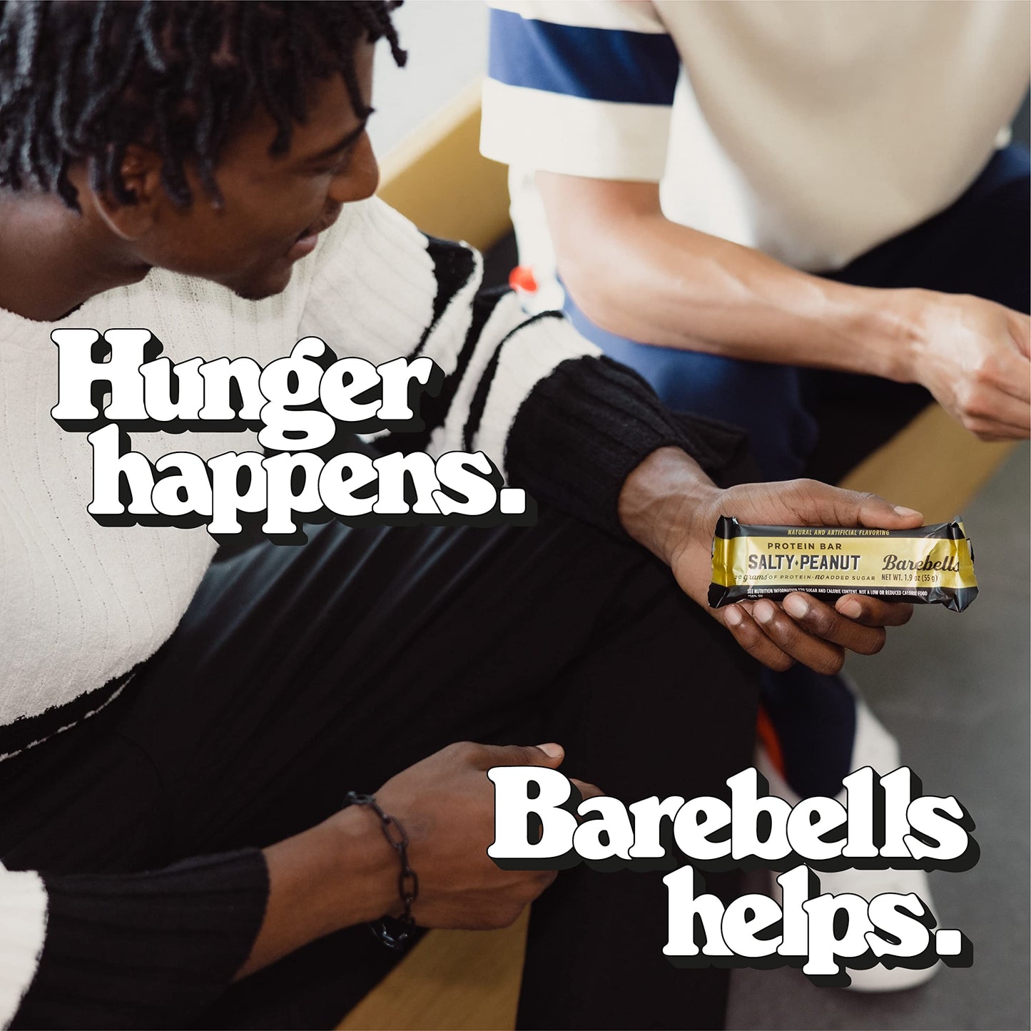 Barebells Salty Peanut Protein Bars, 12 Count,Pack Of 2-20G Protein, 1G Sugar Snack Bars