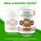 Orgain Simple Organic Vegan Protein Powder chocolate - 20g of Plant Based Protein Made with Fewer Ingredients and Without Dairy