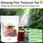 Qiuumey Kidney Tea Formula - Ginseng Six Treasure Tea, Natural Ingredients, Sweet Taste - 40 Bags