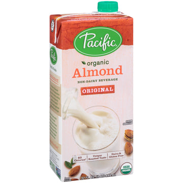 Pacific Natural Foods Organic Almond, Original, 32-Ounce (Pack Of 6)