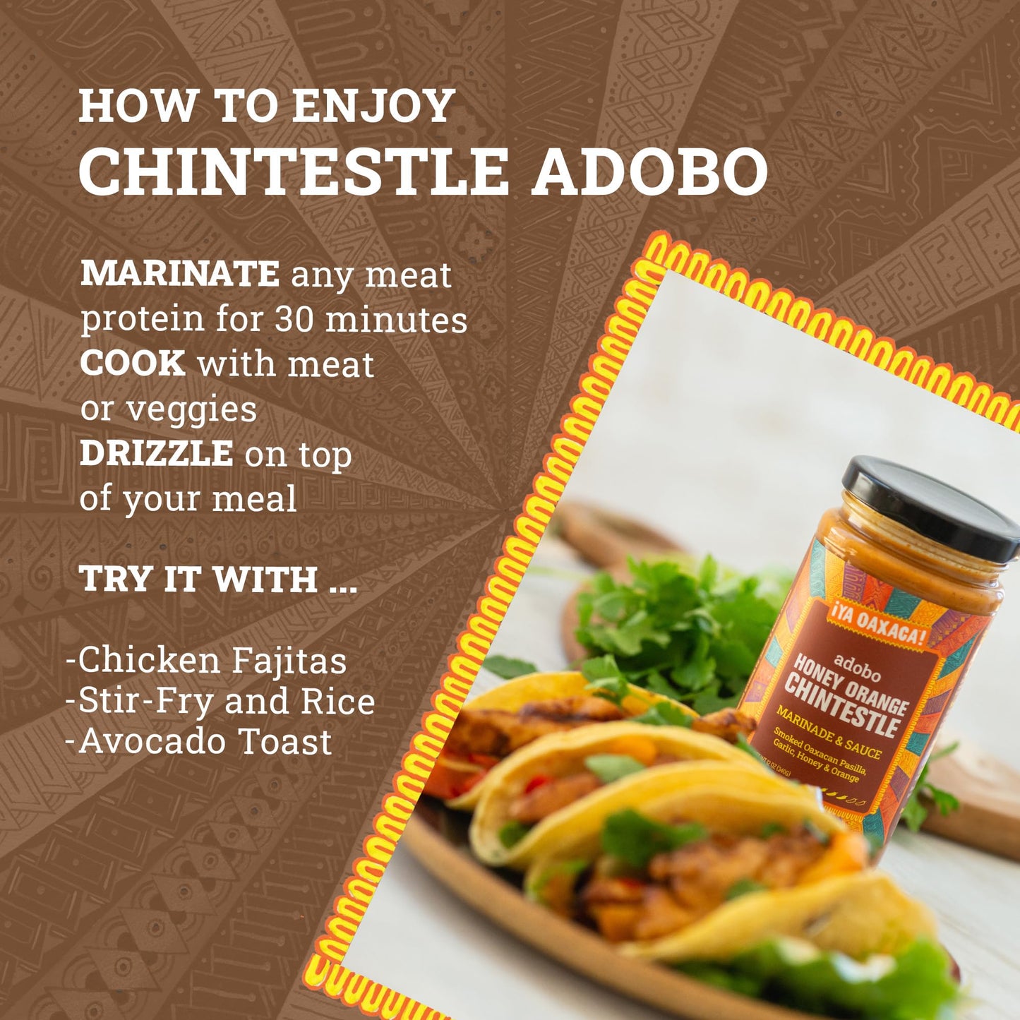 Ya Oaxaca - Smoky, Sweet Citrus Cooking & Finishing Sauce - Marinate Chicken Or Pork, Use On Stir-Fry Veggies, Drizzle On Anythi