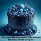 Confect Christmas Sprinkles | Bright Blue | Pearl | Vermcelli | Edible Sprinkle | Frozen Sprinkles For Baking & Cake Decorative