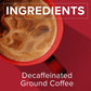Folgers Simply Smooth Decaf Mild Roast Ground Coffee, 23 Ounces (Pack of 6)