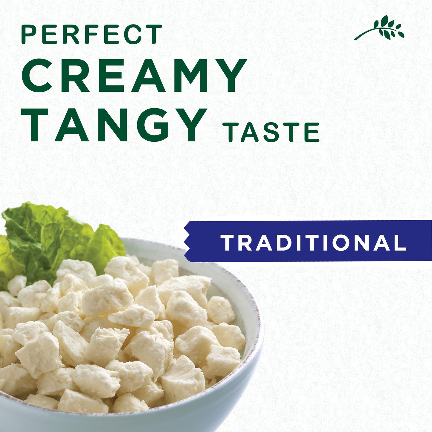 Athenos Traditional Crumbled Feta Cheese (4 oz Tub)