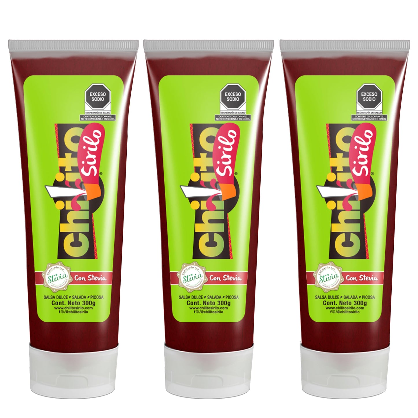 Chilito Sirilo Stevia 10.5 Oz (Pack Of 3). (Stevia (Spanish Version))
