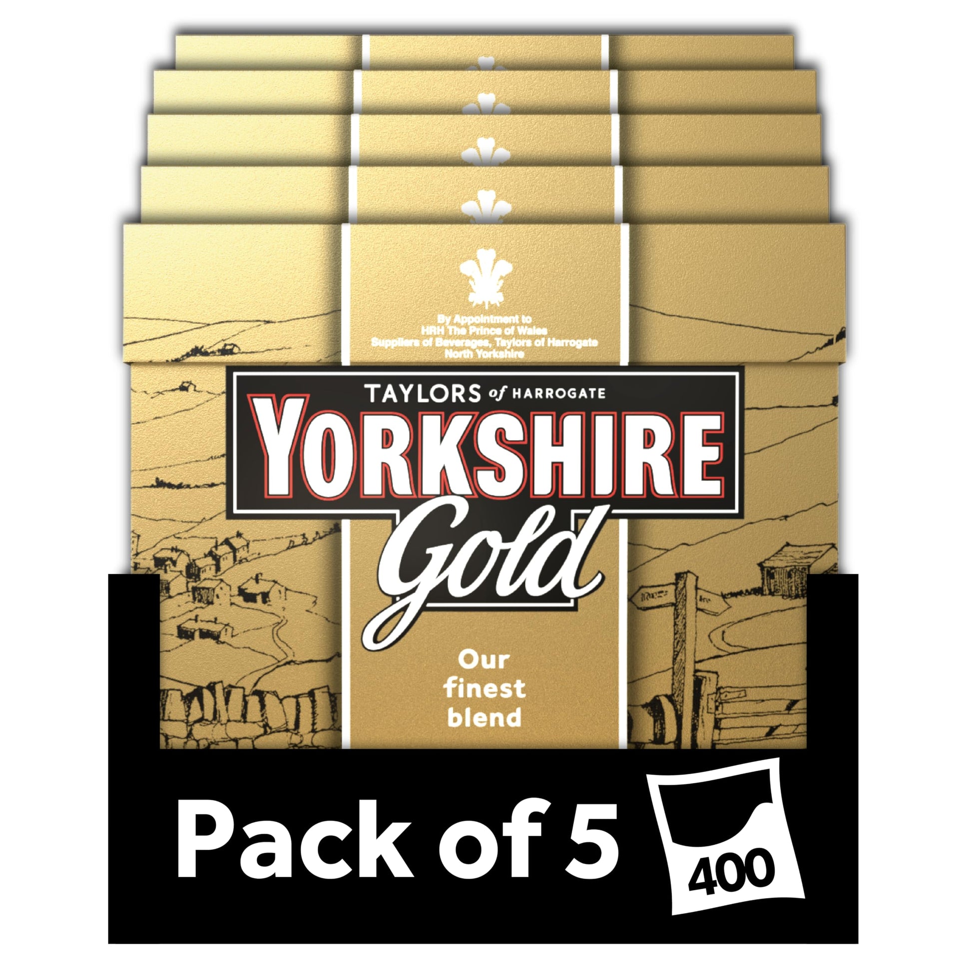 Yorkshire Gold Tea Tea Bags 250 G (Pack Of 5)