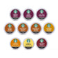 Starbucks K-Cup Coffee Pods Variety Pack, Light, Medium, Dark Roast & Flavored, 40 Count