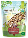 Food to Live Organic Pinto Beans, 1 Pound Non-GMO, Frijioles Pintos, Whole Dried Beans, Sproutable, Vegan, Kosher, Bulk. High in