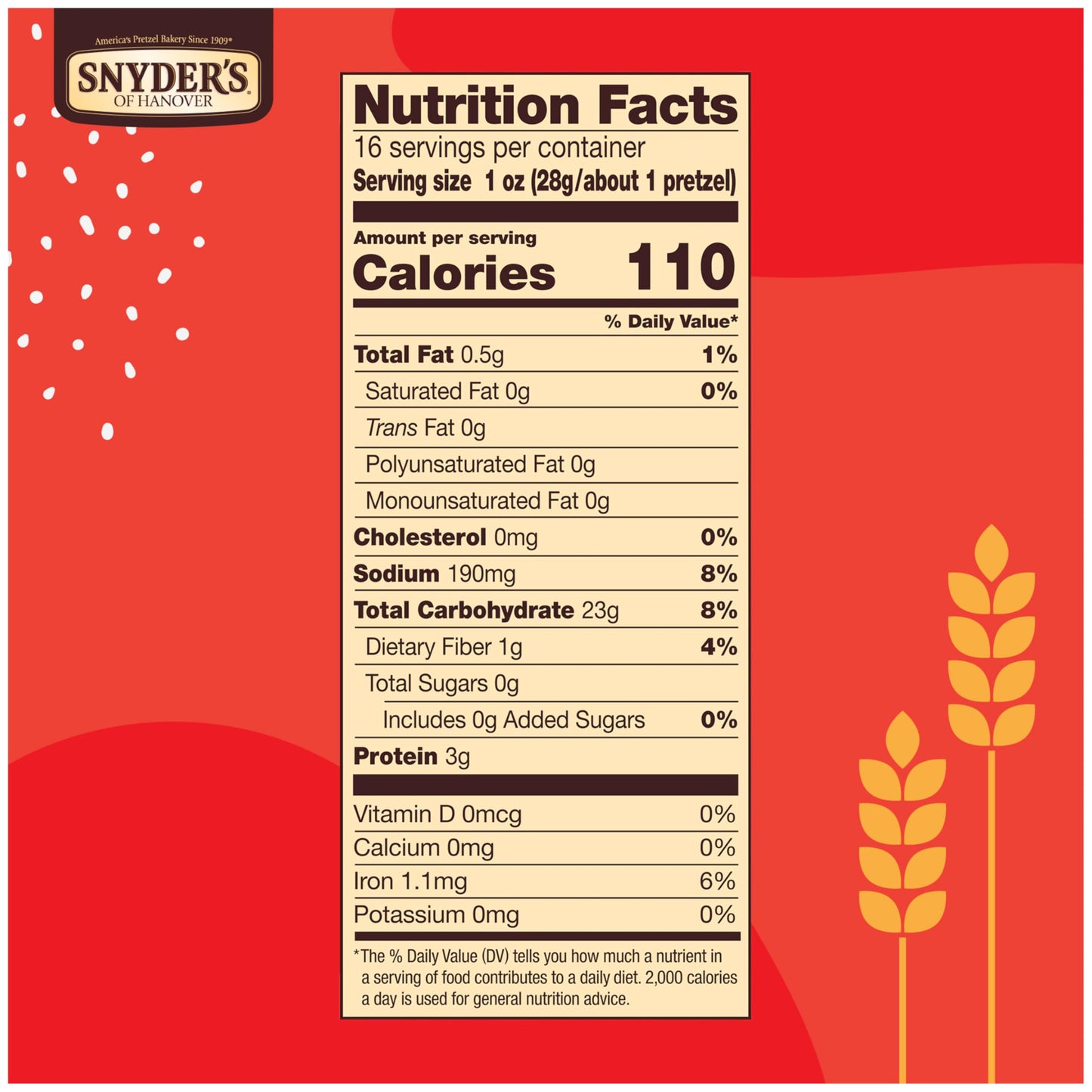Snyders of Hanover Pretzels, Butter Snaps, 12 Oz Bag