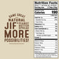 Jif Natural Squeeze Creamy Peanut Butter Pouch, 13 Ounce, Smooth Texture, Portable