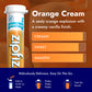 Zipfizz Daily Energy Drink Powder, Orange Cream, 20 Pack | Sugar-Free, Electrolyte Powder, Contains Vitamin B-12, Model 20CREAM