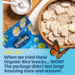 Lundberg Organic Rice Cake Minis, Original Sea Salt - Mini Rice Cakes, Healthy Snacks For Adults And Kids, Vegan Snacks, Gluten-