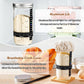 Sourdough Bread Baking Supplies 24 oz Sourdough Starter Jar Glass  Sourdough Starter Kit with Date Marked Feeding Band  Thermometer  Silicone Scr  Sewn Cloth Cover & Aluminum Lid  Sourdough Jar
