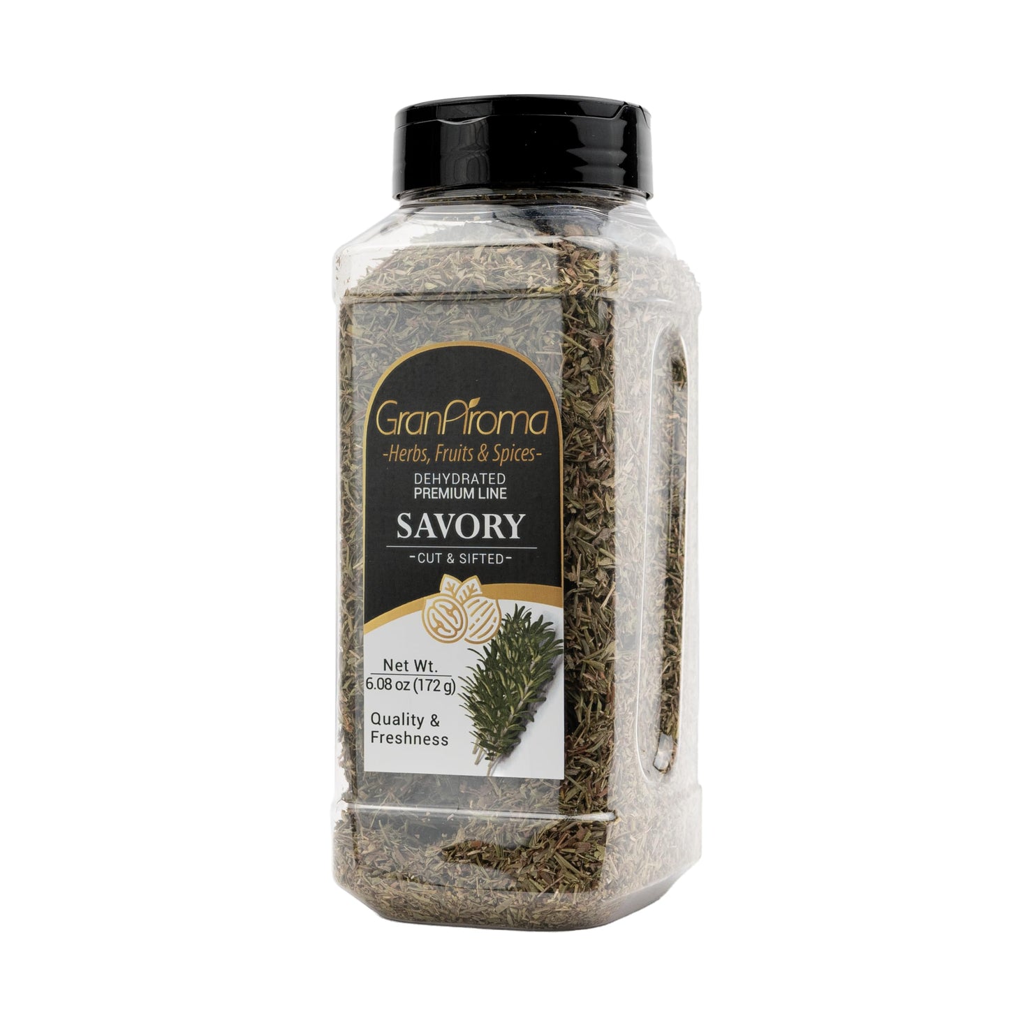 Granaroma Savory Herb, Gourmet Spice For Mediterranean Dishes, Soups, And Salads (6.08 Ounce)