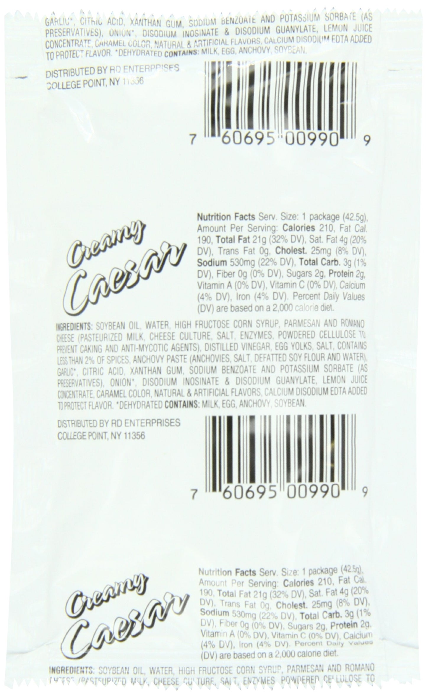 Chef'S Quality Dressing, Creamy Caesar, 5.6 Pound