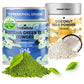 Matcha Set with Ceremonial Grade Matcha & Coconut Milk Powder - Sugar Free Macha Latte Powder - Alternative to Coffee & Green Te