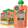 Outshine Smoothie Peach Raspberry Yogurt Pouches - Ready-to-Drink, 24 Count, 5.25 lb, Tan