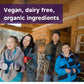 Alpine Start Instant Hot Cocoa Mix, Vegan, Organic Oatmilk, 1.23 OZ Sticks, Box of 5