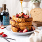 Crown Maple Madagascar Vanilla Infused Organic Maple Syrup, 12.7 Fl Oz, 6-Pack, Real Vanilla Bean, Pancakes, Baking, Cocktails &