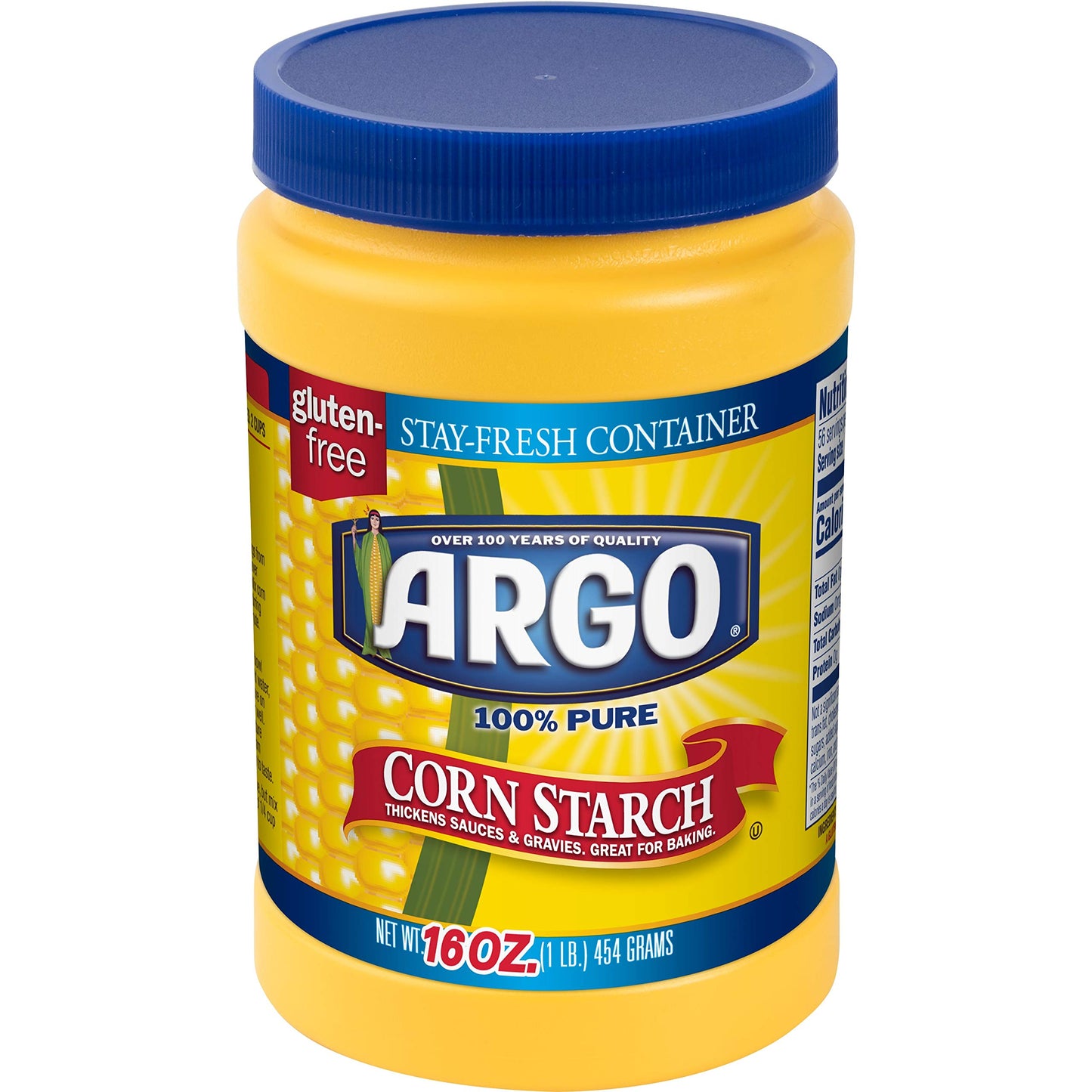 Argo 100% Pure Corn Starch, 16 Oz