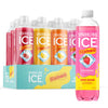 Sparkling Ice STARBURST Variety Pack, Zero Sugar Sparkling Water, 12 Count, 17 Fl Oz (Cherry, Strawberry, Lemon, Orange)