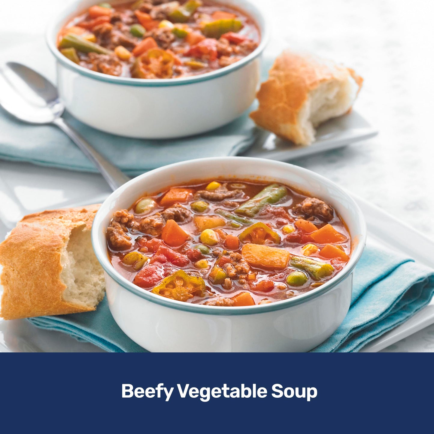 Progresso Rich & Hearty Soup, Slow Cooked Beef and Vegetable, 19-Ounce Cans (Pack of 12)