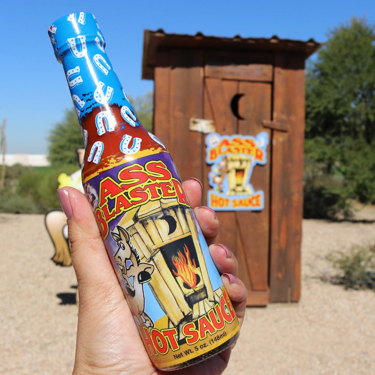 ASS BLASTER Gourmet Hot Sauce Gift Set - Ultimate Habanero for Spicy Food Lovers