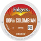 Folgers K Cups 100% Colombian Coffee For Keurig Makers, Medium Roast, 72 Count, 18 Count (Pack Of 4)