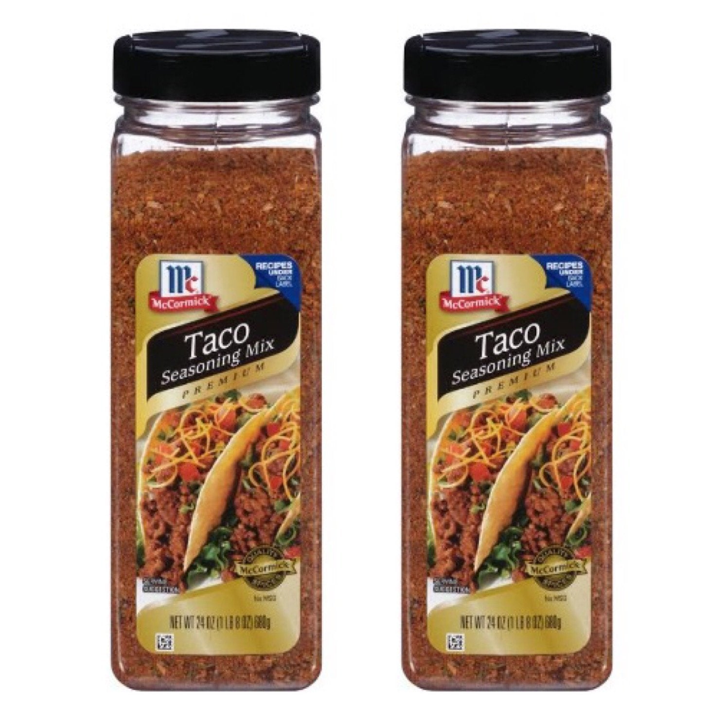 McCormick enhanced Taco Seasoning, 24 oz.Pack of 2