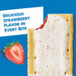 Pop-Tarts Toaster Pastries, Breakfast Foods, Kids Snacks, Frosted Strawberry, 13.5oz Box (8 Pop-Tarts)
