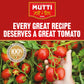 Mutti Whole Peeled Tomatoes (Pelati), 14 oz. | 12 Pack | Italy