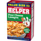 Hamburger Helper Four Cheese Lasagna, 8.8 Ounces, Value Size, Pack of 6