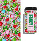 Fancy Sprinkles Cindy Lou, Who? Sprinkles, Crunchy Jimmies, Chocolate Gems and Confetti Hearts (0.5c)