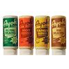 Ayoh Foods  Mayo Gone Wild  Made by Molly Baz - Easy to Squeeze  Perfect for; Sandwiches  Burgers  Fries  Nuggets  Wraps & Dips (4 Pack  Flavors Pack) - Gift for Sauce Lovers
